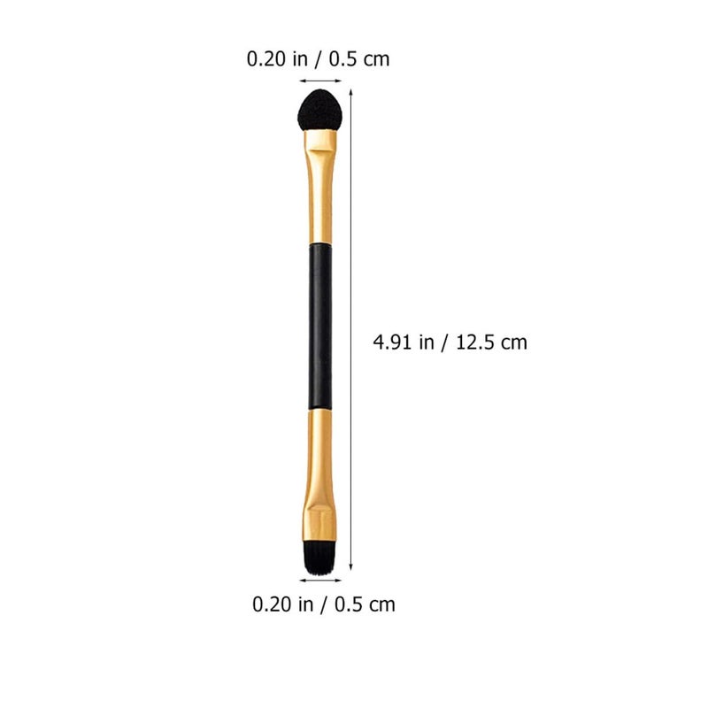 20Pcs Dual Head Eyeshadow Brush Set Small Eye Makeup Brushes Portable Kit For Precise Application - Image 2
